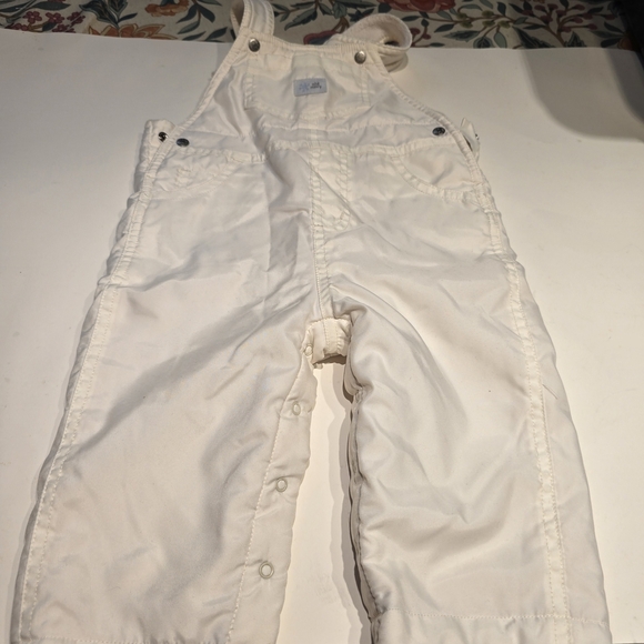 Old Navy Cream Kids Overalls - Picture 1 of 8